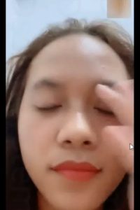 YARA Gadis Remaja Rambut Pirang VCS Colmek