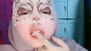 Cewek Jilbab Cantik Live Dream Pamer Memeknya